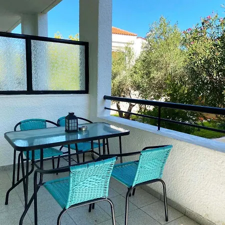 Cozy In Skala Fourkas,2 Br, 100m/beach Apartament *