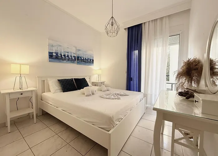 アパート Cozy In Skala Fourkas, 2 Bedroom 100m/beach Skála Foúrkas