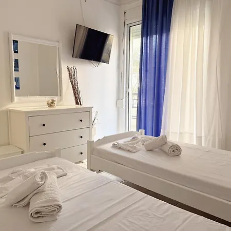 Cozy In Skala Fourkas, 2 Bedroom 100m/beach * Skála Foúrkas