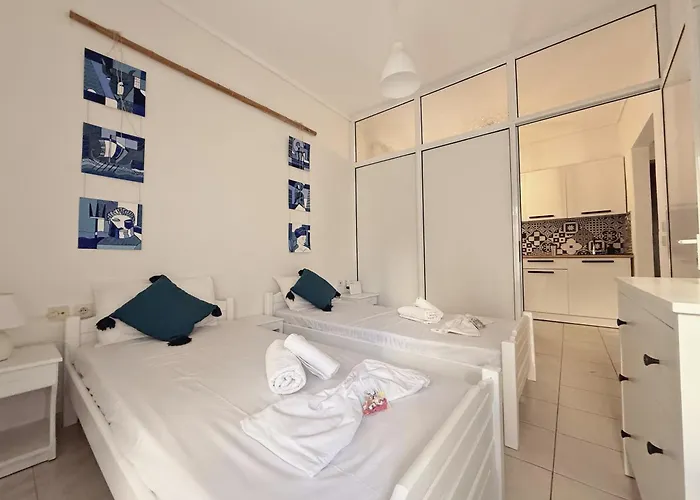 Appartamento Cozy In Skala Fourkas, 2 Bedroom 100m/beach *