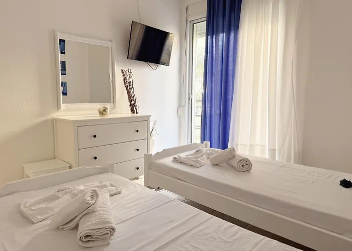 Cozy In Skala Fourkas, 2 Bedroom 100m/beach * Skála Foúrkas